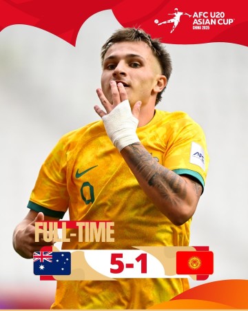 金年会金字招牌信誉至上足球报点评国青同组对手:吉尔吉斯开局被澳洲冲垮,值得国青重视