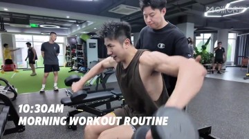 jinnianhui金年会人鱼线+八块腹肌!邹雨宸分享健身视频 不拿咱当外人