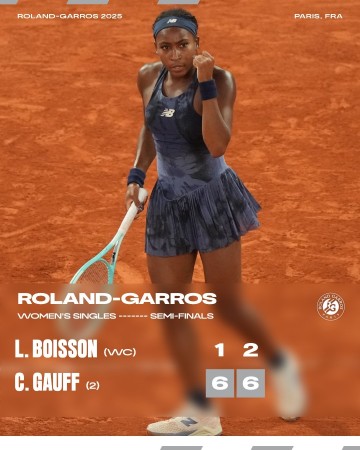 金年会高芙:第一次打法网决赛时非常紧张,还没上场就觉得自己不行了