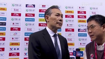 金年会体育许利民：大家都顶着巨大的压力 很满意本场队员的专注度