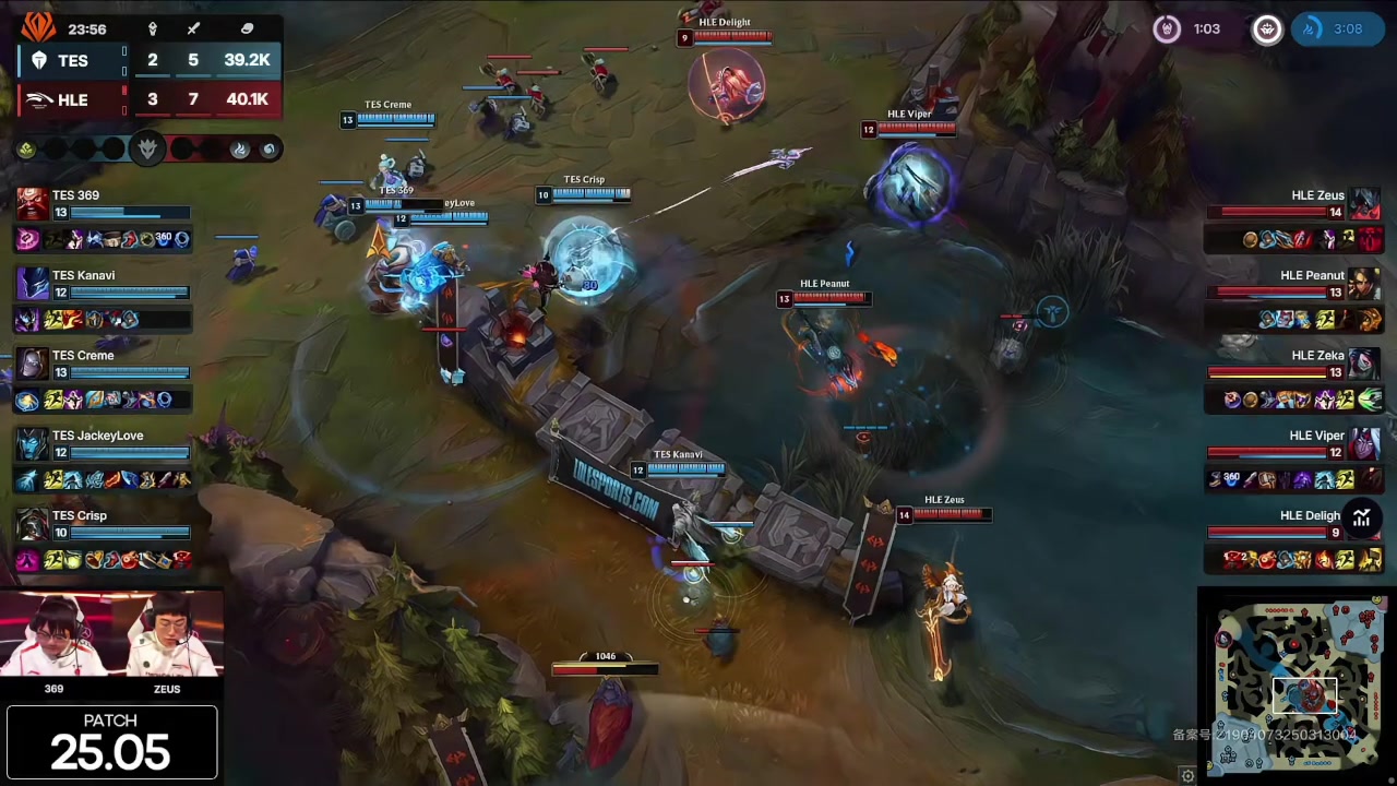 金年会金字招牌诚信至上发条梦魇稀烂配合！TES中路团战溃败 被HLE0换5！